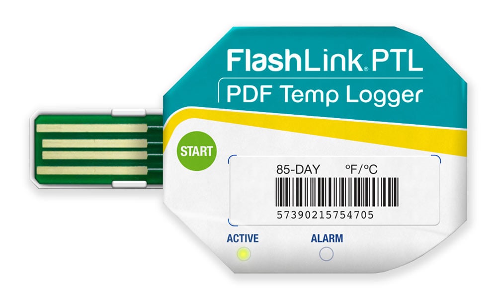 FlashLink® PTL PDF温度记录仪