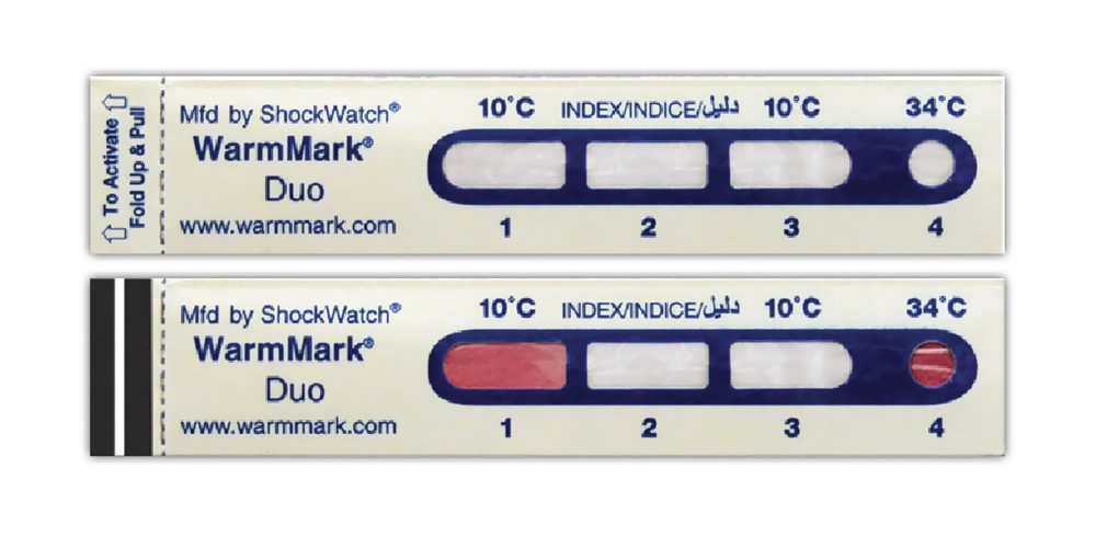 WarmMark® Duo时温指示器