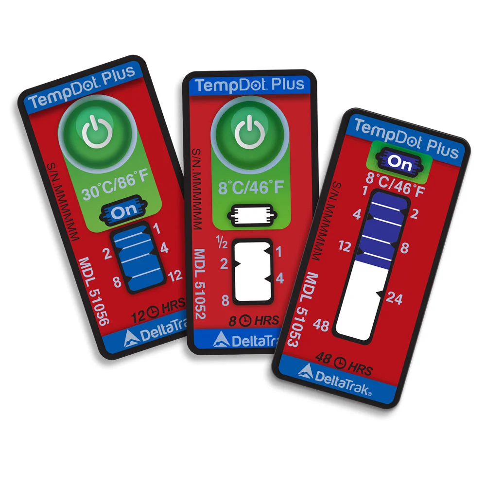 TempDot® Plus 时间温度指示标签
